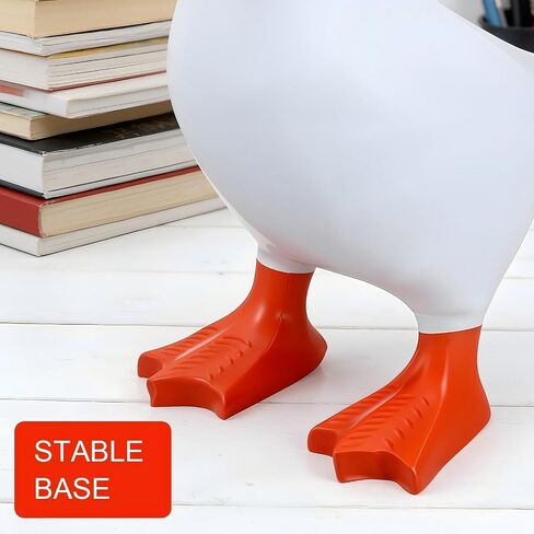 Novabright Desk Goose 7 Inch Mini Porch Goose Statue Funny Magnetic Key Holder Desktop Figurine for Office Display Bookshelf Housewarming Gifts for New Home Room Decor Aesthetic in Saudi Arabia