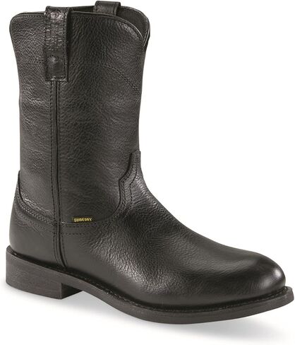 Guide Gear Men's 10" Western Wellington 2.0 Waterproof Boots; Cowboy Rodeo Work Boots Leather Waterproof Footwear in Saudi Arabia