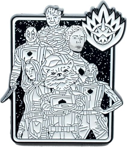 Marvel Guardians of the Galaxy Characters Enamel Pin in Kuwait