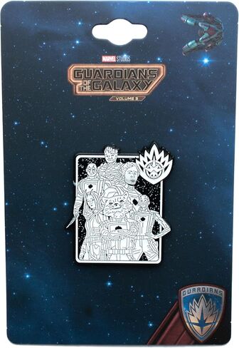 Marvel Guardians of the Galaxy Characters Enamel Pin in Kuwait