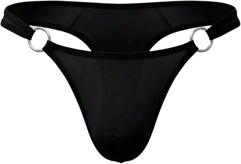 SweatyRocks Men's Jockstrap Thong Ring Linked Low Rise G String Underwear in Kuwait