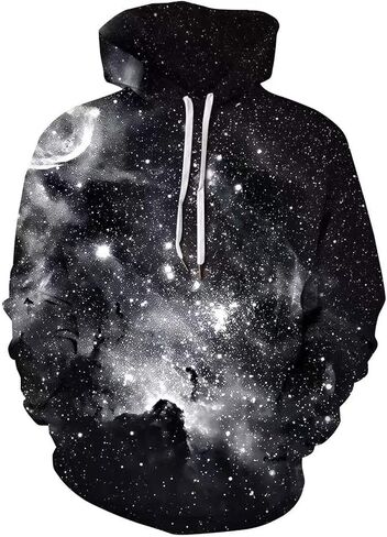 Men Women Unisex Hoodies Novelty 3D Print Graphic Hooded Pullover Sweatshirt with Pocket in Saudi Arabia
