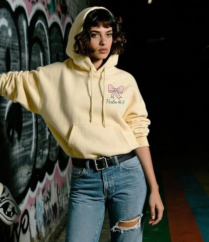 God Is Within Her She Will Not Fall Hoodie Christian Bible Shirt Coquette Christian Jesus Sweatshirts Women in Kuwait