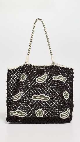 Clare V. Women's Lete Macrame Tote Bag in Saudi Arabia