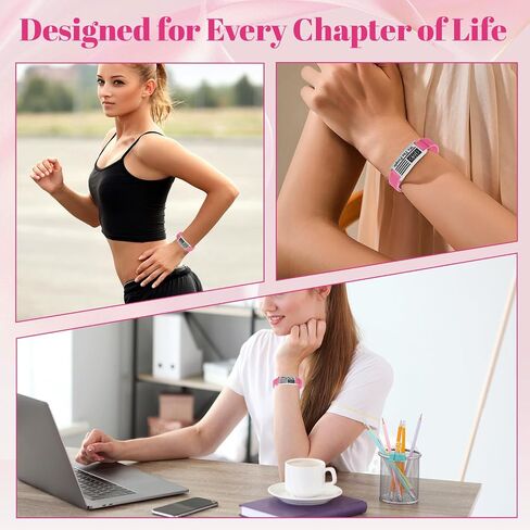 Patriotic Bracelets for Women, Independence Day,Stainless Steel American Flag Adjustable Elastic Nylon Bracelet 4th of July Gift for Women, Her, Mom, Daughter, Wife, Teen, Girlfriend in Saudi Arabia
