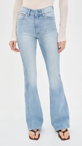 بنطال جينز Bridget Bootcut عالي الارتفاع للنساء من DL1961 in Kuwait