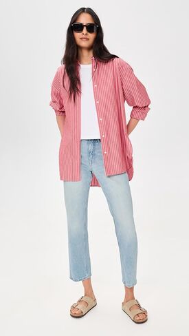 Good American Women's Good Icon Straight Ankle Jeans, Indigo1137, 12 in Kuwait