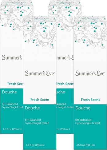 Summer's Eve Douche, Vaginal Douche for Women, Fresh Scent, 1 Unit, 4.5 Oz in Kuwait