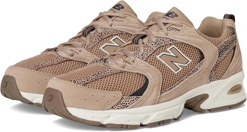 New Balance Unisex 530 Flat Taupe/Black Cement Men 5,Women 6.5 Medium in Saudi Arabia