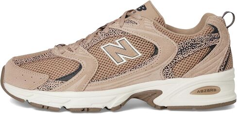 New Balance Unisex 530 Flat Taupe/Black Cement Men 5,Women 6.5 Medium in Saudi Arabia
