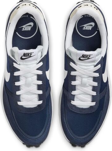 حذاء Nike Waffle Debut للرجال (FJ4195-400، كحلي منتصف الليل/سبج/أزرق رعد/أبيض) مقاس 10.5 in Kuwait