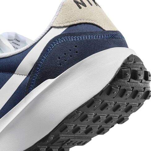 حذاء Nike Waffle Debut للرجال (FJ4195-400، كحلي منتصف الليل/سبج/أزرق رعد/أبيض) مقاس 10.5 in Kuwait