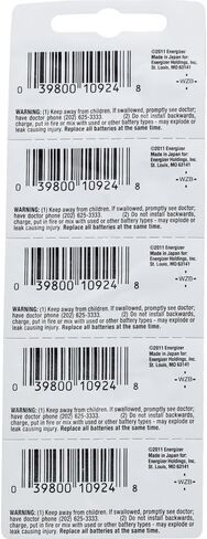 346Tz 0% Mercury Low Drain Energizer Watch Battery 5 Pack in Saudi Arabia