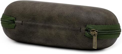 Watch Box hard case, vintage design, gray, khaki green travel protection box in Kuwait