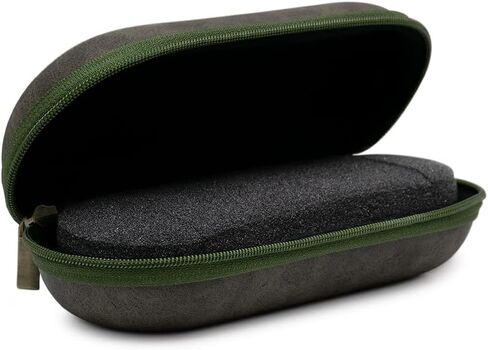 Watch Box hard case, vintage design, gray, khaki green travel protection box in Kuwait