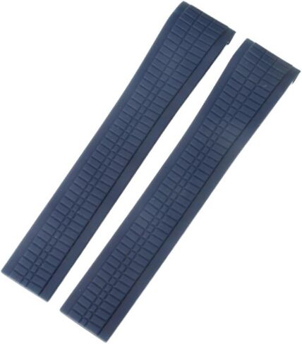 KLVN Silicone Watch Strap for Patek Philippe Silicone Watch Strap Men's Grenade 5164 5167 Original Black Sports Rubber Watchband 21mm in Saudi Arabia