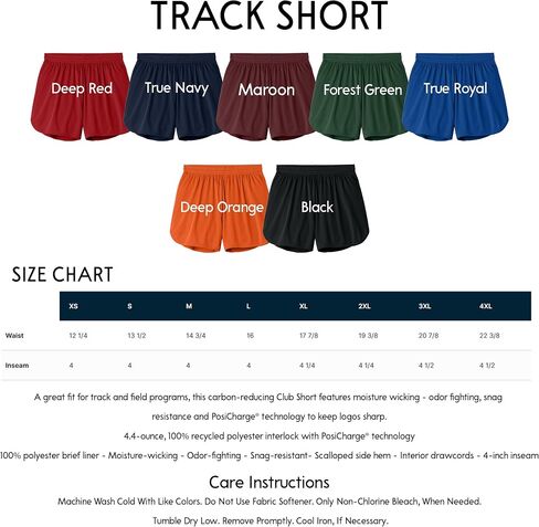 TEEAMORE Personalized Track & Field Athletic Shirt with Name, Text & Image in Saudi Arabia