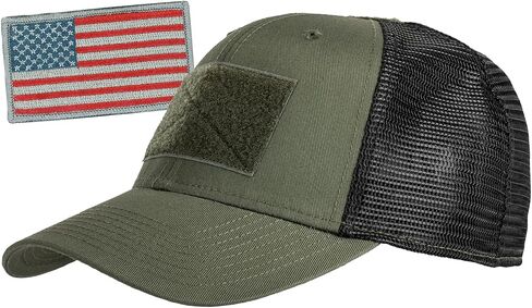 Gadsden and Culpeper 5.11 Tactical Flag Bearer Trucker Cap & Patch Bundle - OD in Saudi Arabia