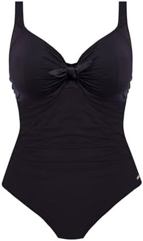 بدلة سباحة Fantasie Swim للسيدات من Fantasie Merissa Underwire، FS5142، أسود، 36f in Kuwait