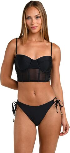 Sunshine 79 Womens Bandeau Midkini Swimsuit Top in Kuwait