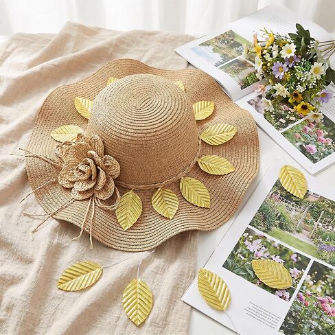 Grevosea 300 Pcs Gold Leaves Artificial Flowers Silk Single Leaf Fake Leaves with Stems for Crafts DIY Corsage Bouquet Wreaths Wedding Party Decorations Table Centerpiece in Saudi Arabia