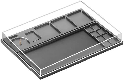 Watch Tool Organizer Watch Repair Tray Watch Parts Storage Box Organizer Watchmaker Repair Tool Storage Compartment A in Saudi Arabia