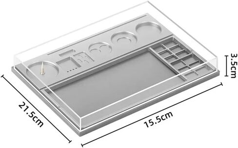 Watch Tool Organizer Watch Repair Tray Watch Parts Storage Box Organizer Watchmaker Repair Tool Storage Compartment A in Saudi Arabia