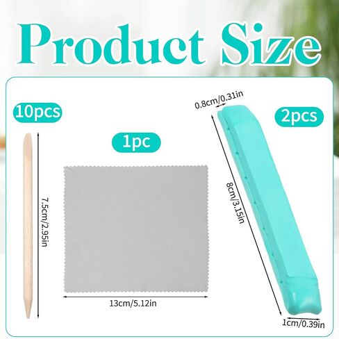 2pcs Watchmaking Clean Putty Watch Cleaning Putty Kit 10 Willow Sticks 1 Cleaning Cloth Watch Cleaner Clay Wristwatch Wheel Pivot and Repair Tool Cleaner Tool for Jewelry Watches Repair in Saudi Arabia