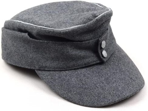 WWII German M43 Officer WH EM Field Panzer Wool Cap Hat Grey Replica in Saudi Arabia