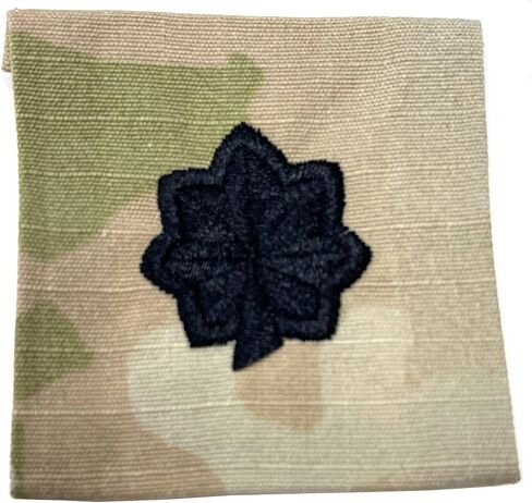 LTC Lieutenant Colonel Army Rank Sew-On OCP Patch in Saudi Arabia