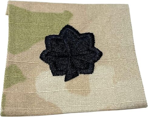 LTC Lieutenant Colonel Army Rank Sew-On OCP Patch in Saudi Arabia
