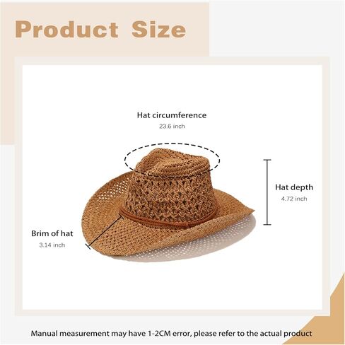 Straw Cowboy Hat Wide Brim Sun Beach Cowgirl Hat for Women and Men Summer Western Cowboy for Travel Outdoor Family in Saudi Arabia