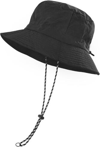 JGNGOUL Men Outdoor Fishing Hat Quick Dry Packable UV Protection Women Bucket Sun Hat with Chin Strap for Hiking, Beach in Kuwait