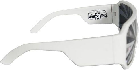 Pro Wrestling Tees Officially Licensed Macho Man Sunglasses - White/Silver Burst in Saudi Arabia