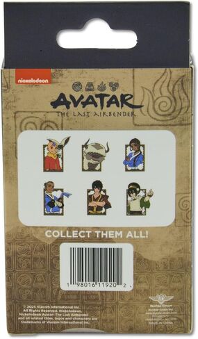 Avatar The Last Airbender Mystery Enamel Pin Blind Box Series, Aang and Momo, Appa, Katara, Sokka, Toph, or Zuko in Kuwait