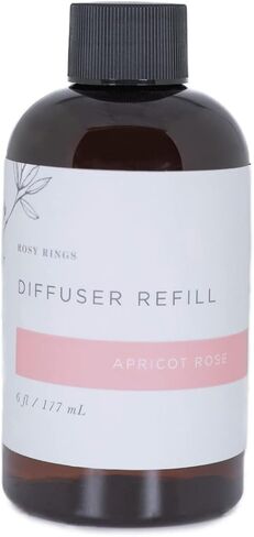 Rosy Rings Fragrance Diffuser Oil Refill 6oz - Aromatherapy, Scented Air Freshener Deodorizer Oil, Scented Refill for Home, Kitchen, Living Room, Decor Gifts Humidifier Essential Oils (Honey Tobacco) in Saudi Arabia