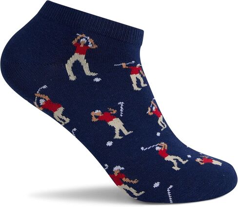 Funny Angry Golf Ankle Socks For Men, Hilarious Golf Gift For Men, One Size 8-13 in Saudi Arabia