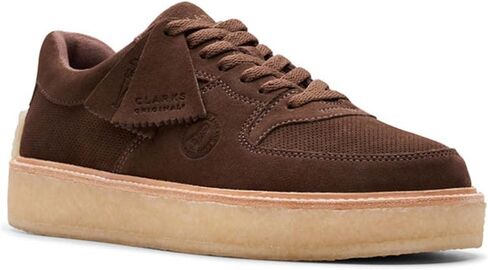 Clarks Mens Sandford Shoes, Dark Brown Suede, Size: 9.5 M US in Kuwait