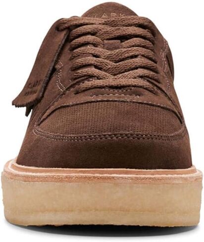 Clarks Mens Sandford Shoes, Dark Brown Suede, Size: 9.5 M US in Kuwait