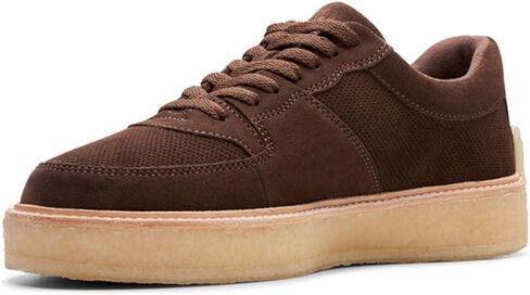Clarks Mens Sandford Shoes, Dark Brown Suede, Size: 9.5 M US in Kuwait