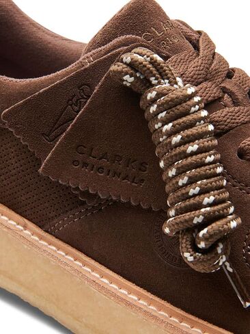 Clarks Mens Sandford Shoes, Dark Brown Suede, Size: 9.5 M US in Kuwait