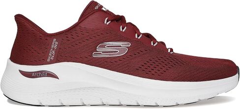 حذاء Skechers للرجال، سهل الارتداء: Arch Fit 2.0 - Lestur Sneaker Burgundy in Kuwait