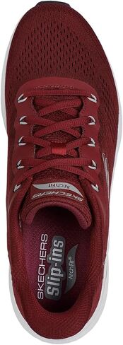 حذاء Skechers للرجال، سهل الارتداء: Arch Fit 2.0 - Lestur Sneaker Burgundy in Kuwait
