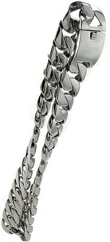 Heavy Chain 30MM Wide Cuban Curb 316L mens Stainless Steel Silver 28 Inch Huge Hip Hop Necklace in Saudi Arabia