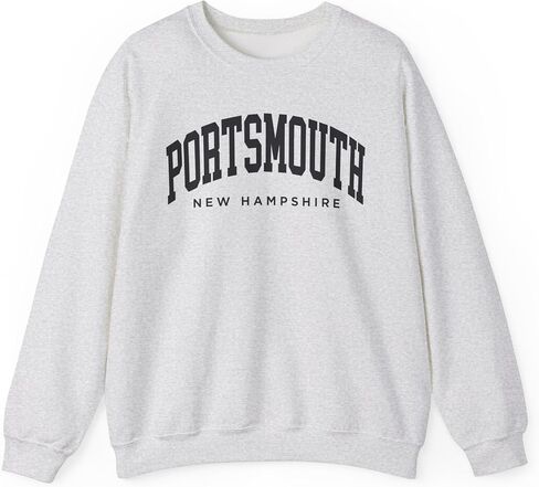 Portsmouth New Hampshire Adult Unisex Crewneck Sweatshirt in Saudi Arabia