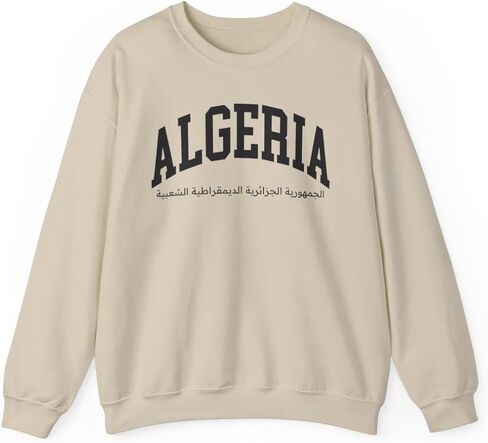 الجزائر الكبار للجنسين Crewneck البلوز in Kuwait