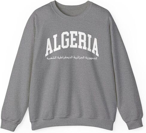 الجزائر الكبار للجنسين Crewneck البلوز in Kuwait