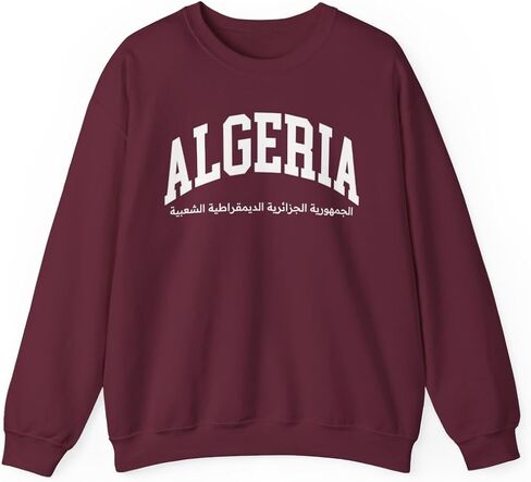 الجزائر الكبار للجنسين Crewneck البلوز in Kuwait