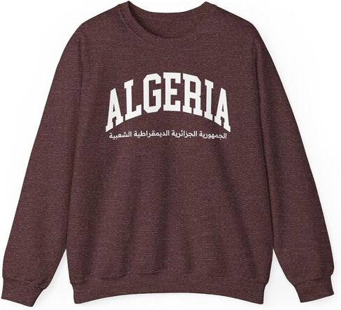 الجزائر الكبار للجنسين Crewneck البلوز in Kuwait