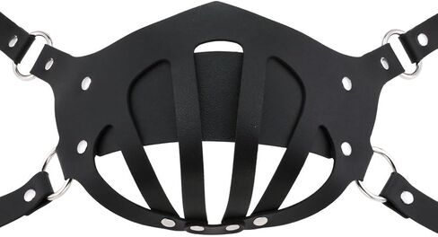 Half Face Steampunk Mask, Black, One Size, Halloween Costume Cosplay Masquerade Party-leather mask,steampunk mask,sexy face mask,sex mask,sexy mask,Erotic mask in Saudi Arabia